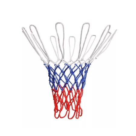 Купить Сетка баскетбольная, Д 3,5 мм, «Триколор», цветная в Торжке 